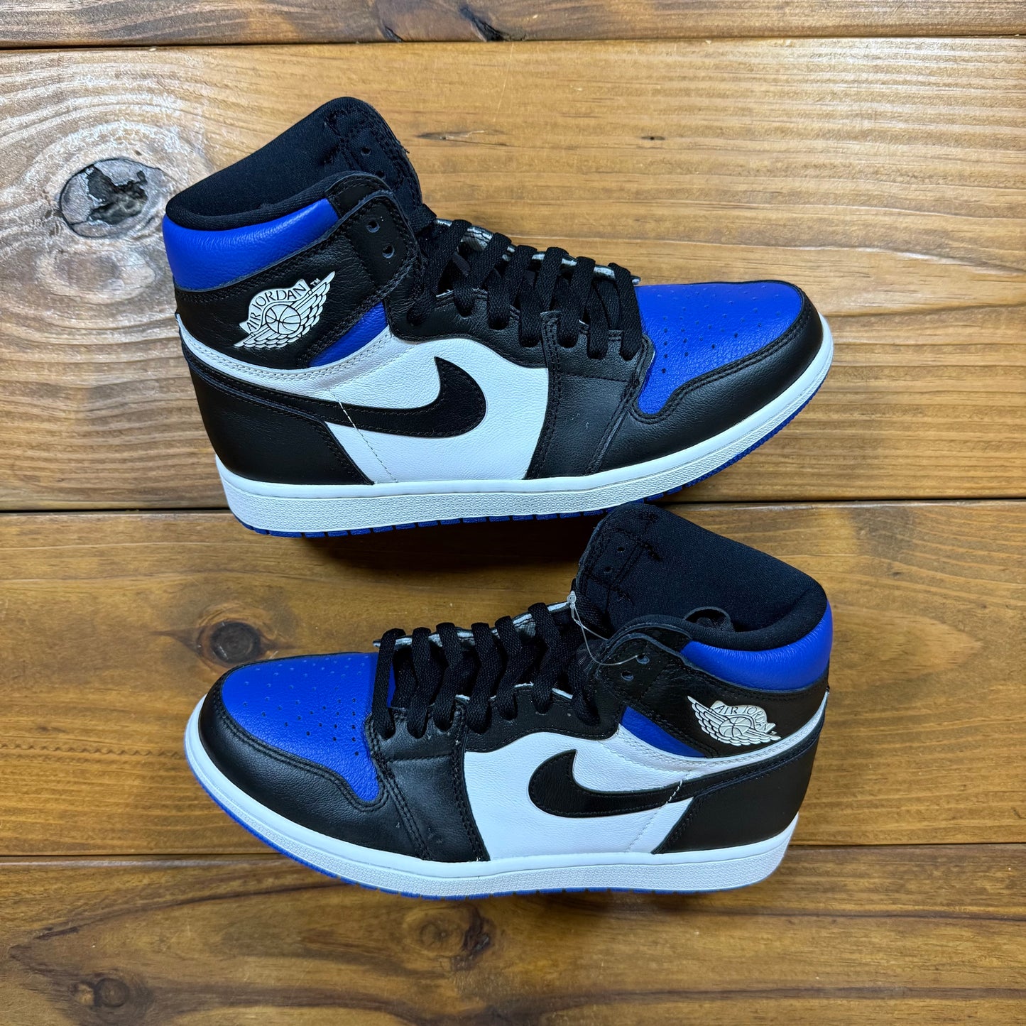 SIZE 9 - Jordan 1 Retro High OG 'Royal Toe' (Used)