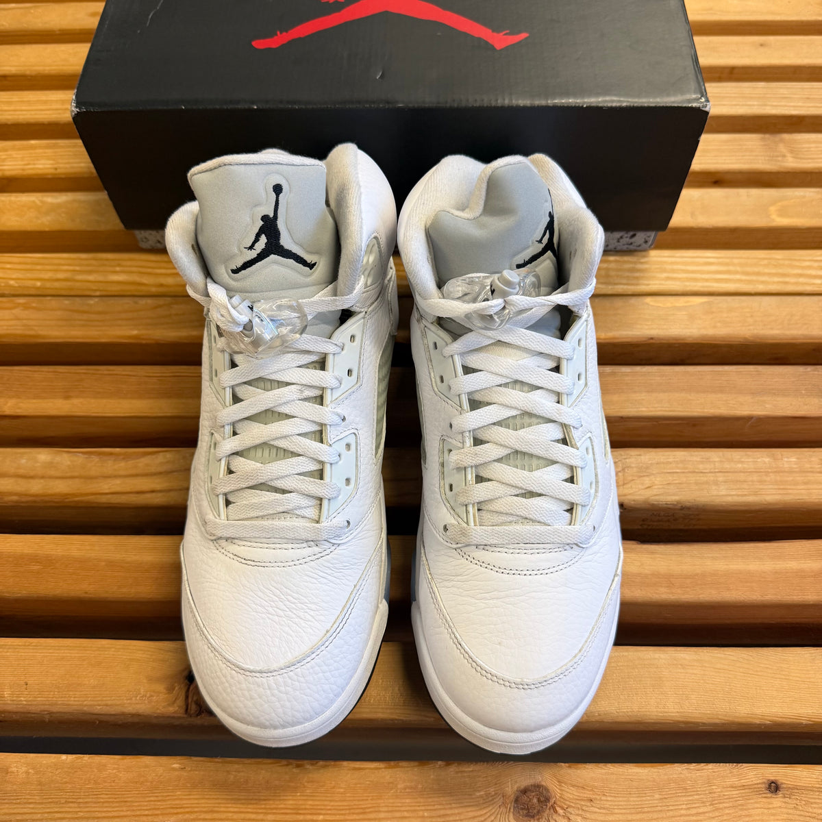 Jordan 5 Retro 'White Metallic' 2026 (Used) - Size 10