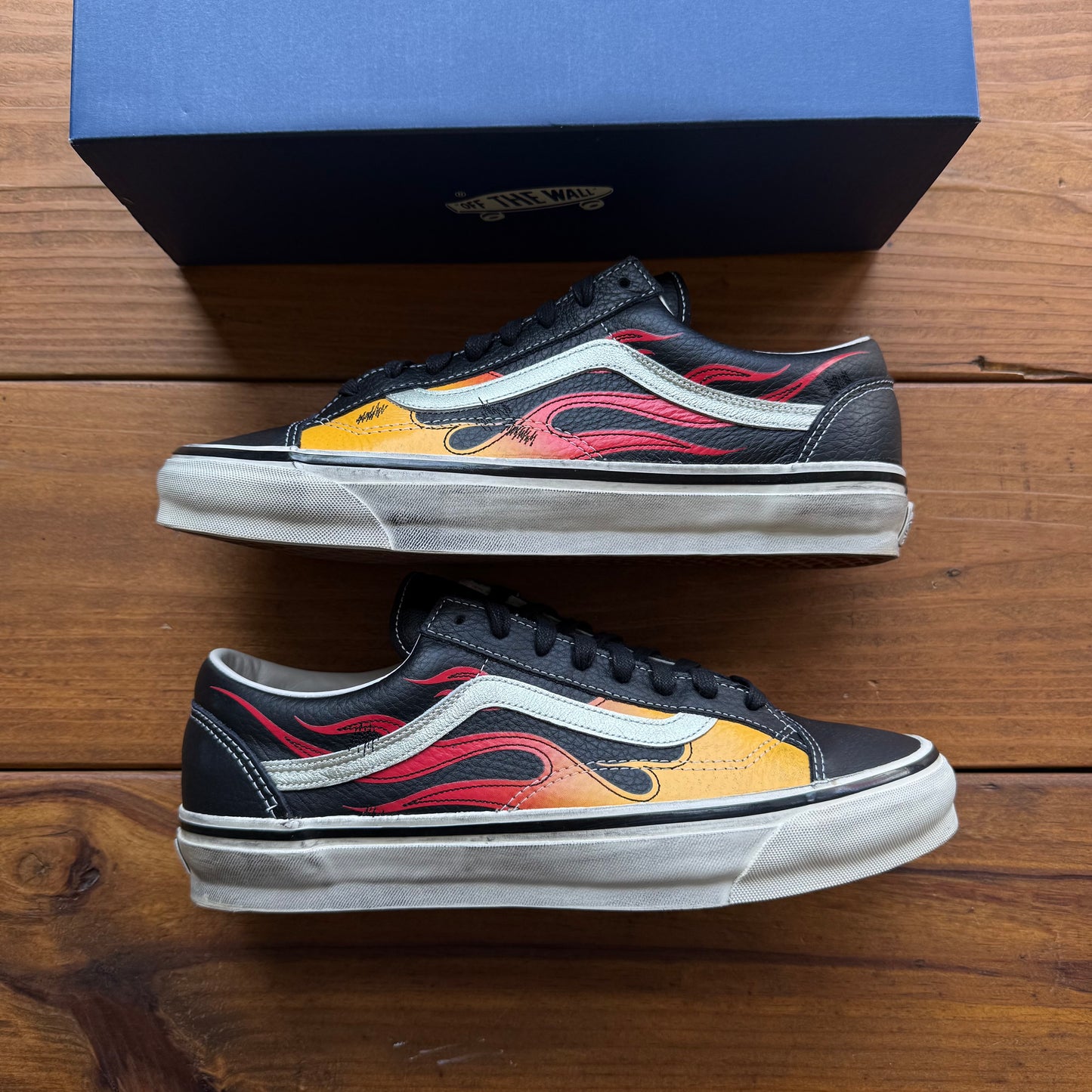 Talla 12 - Vans Old Skool LX 'Archive Flame Black' (Usado)
