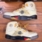 Off-White x Jordan 5 SP 'Sail' (Used)