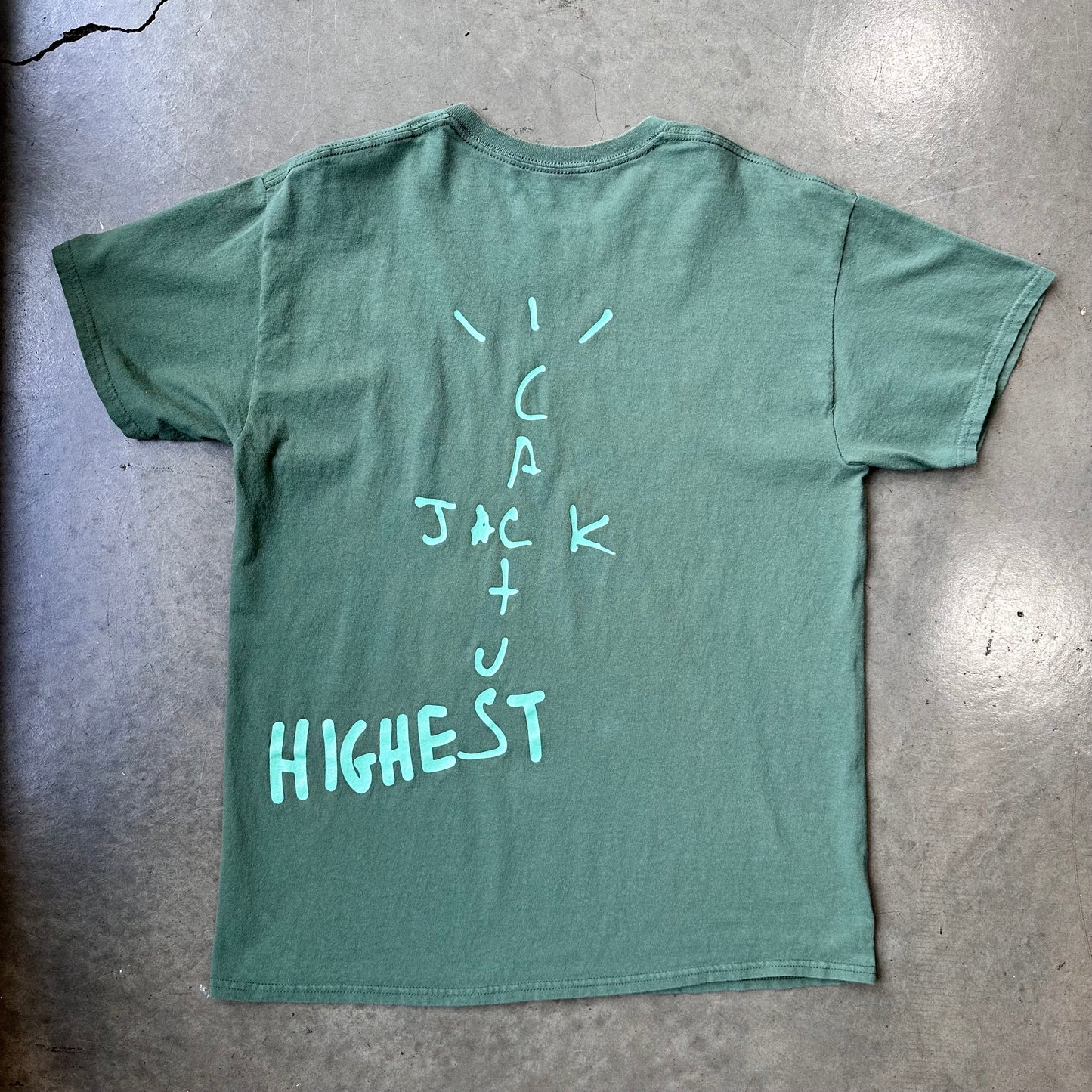 HIGHEST IN THE ROOM TEE (USED)