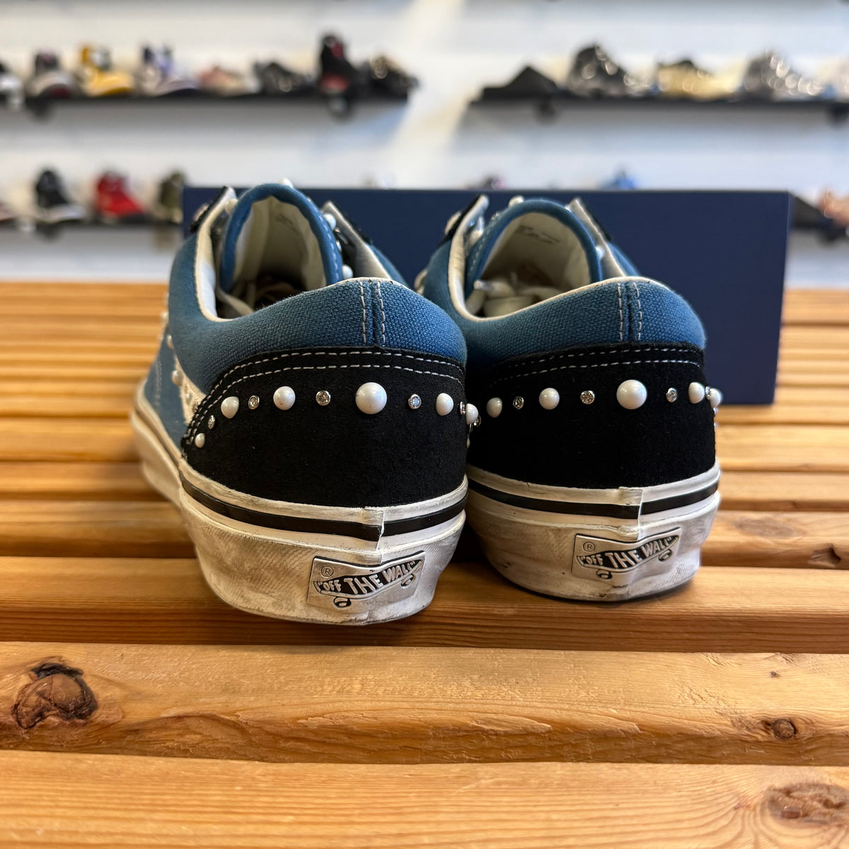 Size 10 - Vans Old Skool 36 LX 'Pearlized Pack - Black Navy' (Used)
