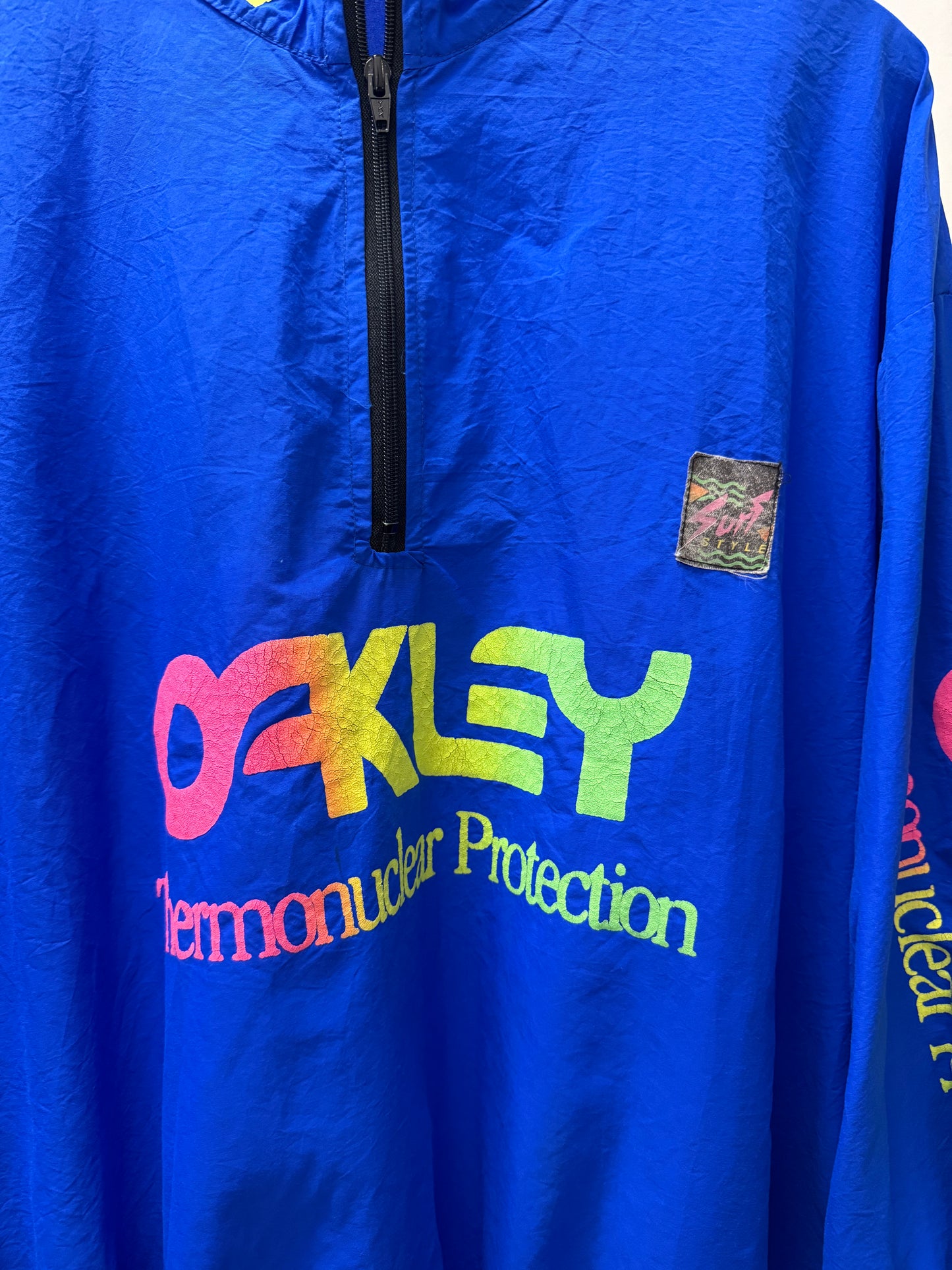 XL - Vintage Oakley Windbreaker Jacket