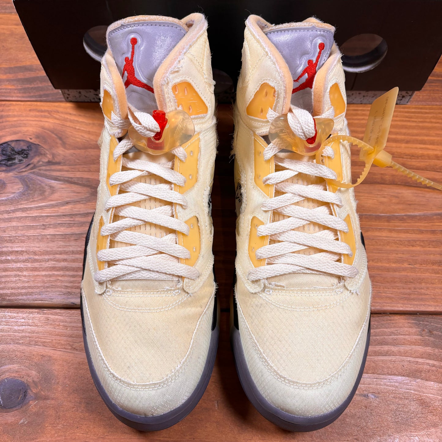 Off-White x Jordan 5 SP 'Sail' (Used)