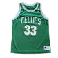 Groß - Vintage Champion Larry Bird Celtics Trikot