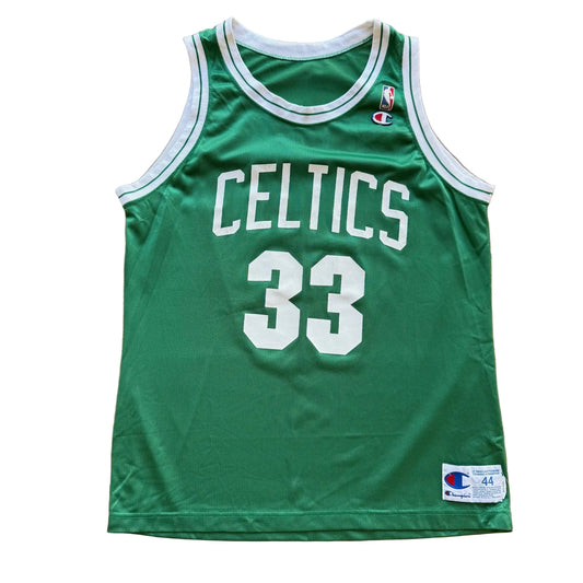 Groß - Vintage Champion Larry Bird Celtics Trikot