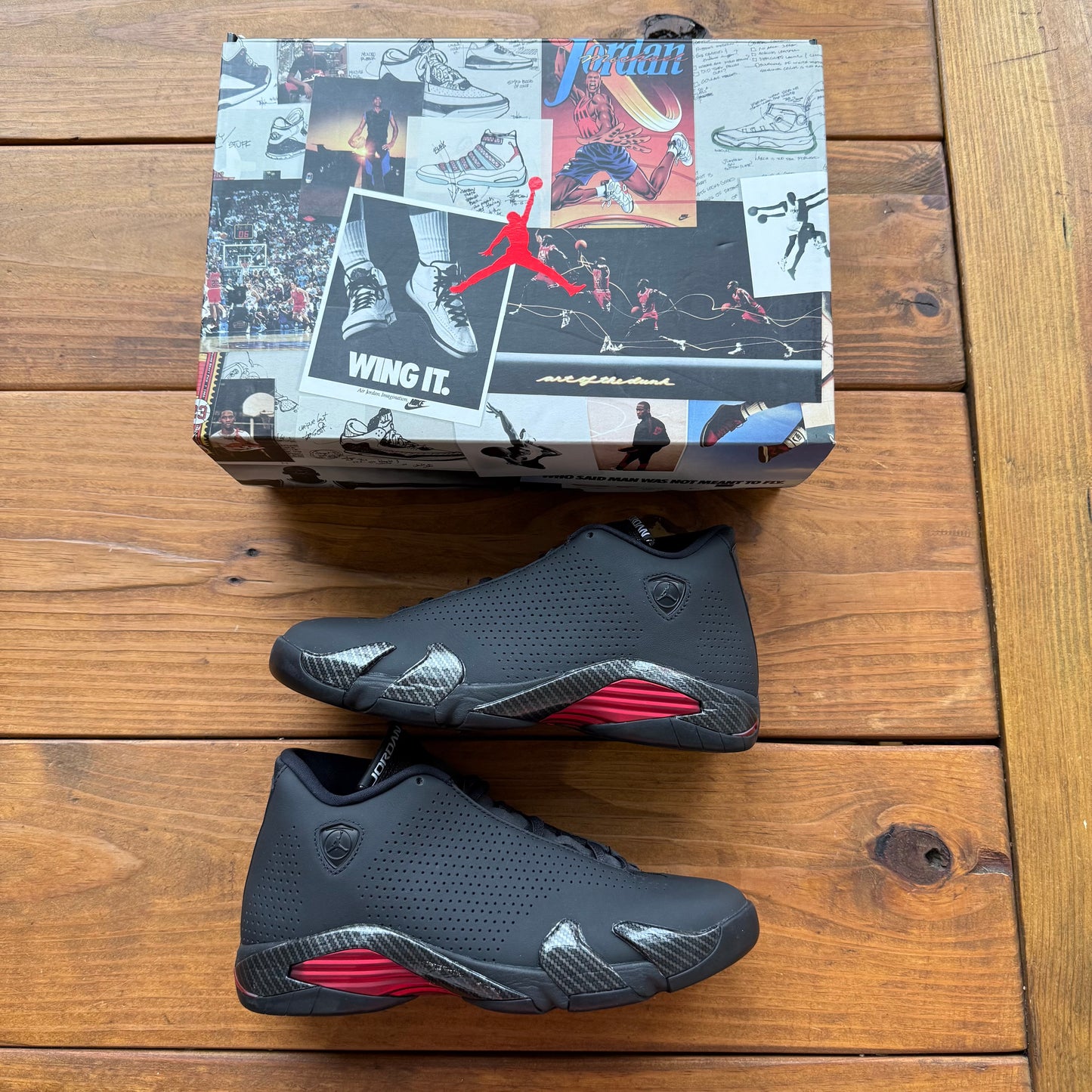Size 8.5 - Jordan 14 Retro SE 'Black Ferrari' (Used)
