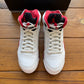 Größe 44.5 – Jordan 5 Retro 'Fire Red' 2025 (Gebraucht)