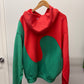 ERL Swirl Hoodie 'Red/Green' (Pre-Owned) - Medium