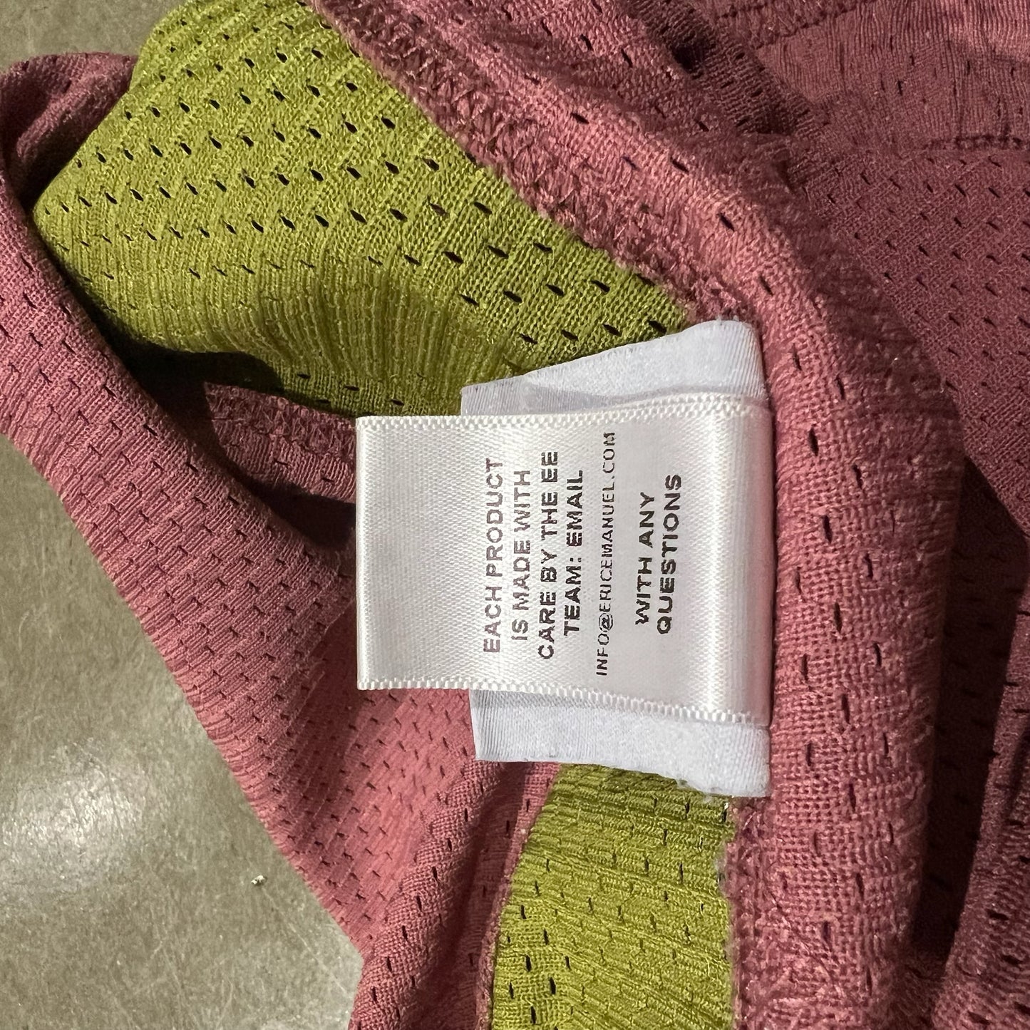 Eric Emanuel Basic Shorts - Mauve/Moss