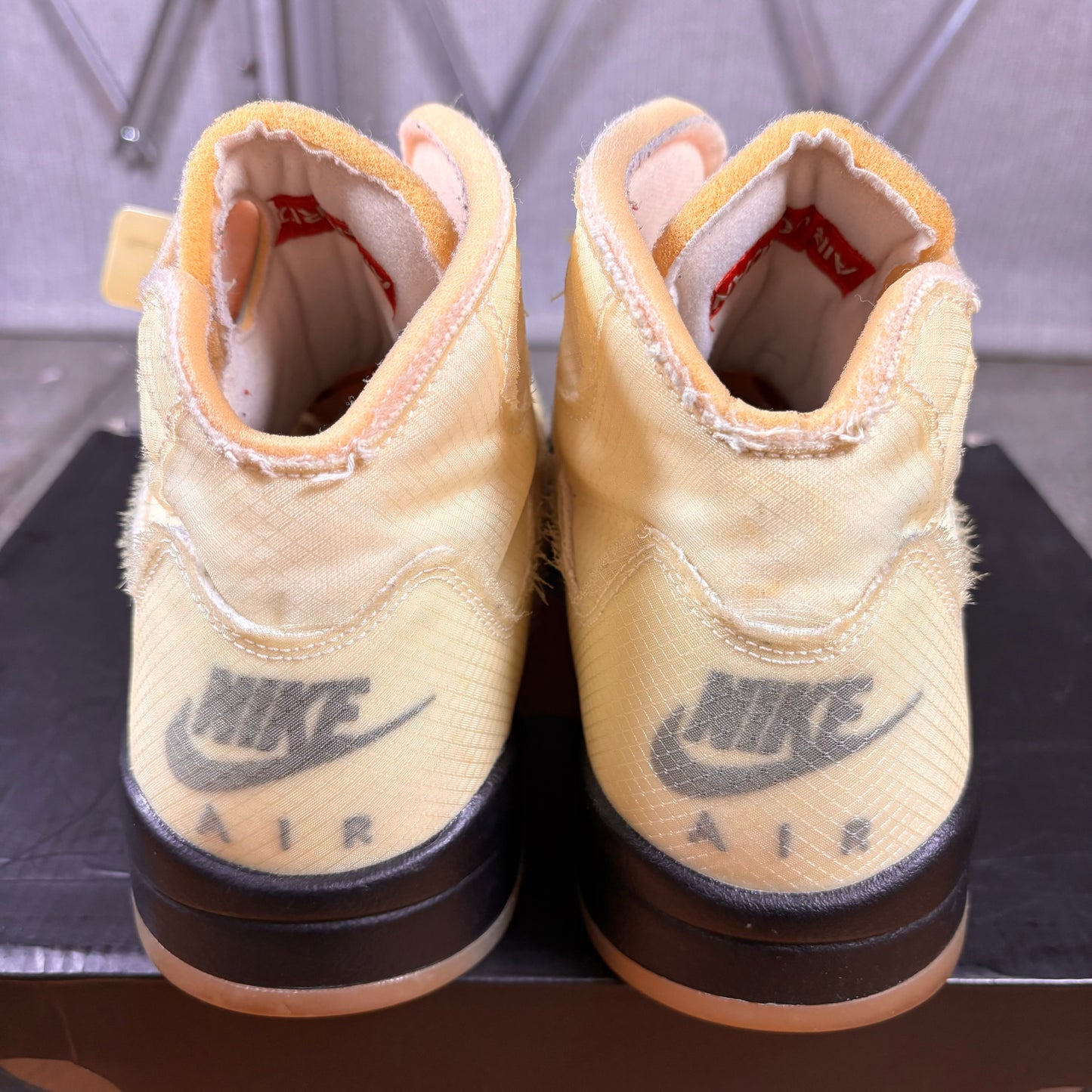 Off-White x Jordan 5 SP 'Sail' (Used)