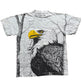 XL – Vintage Eagle Allover-Print-T-Shirt