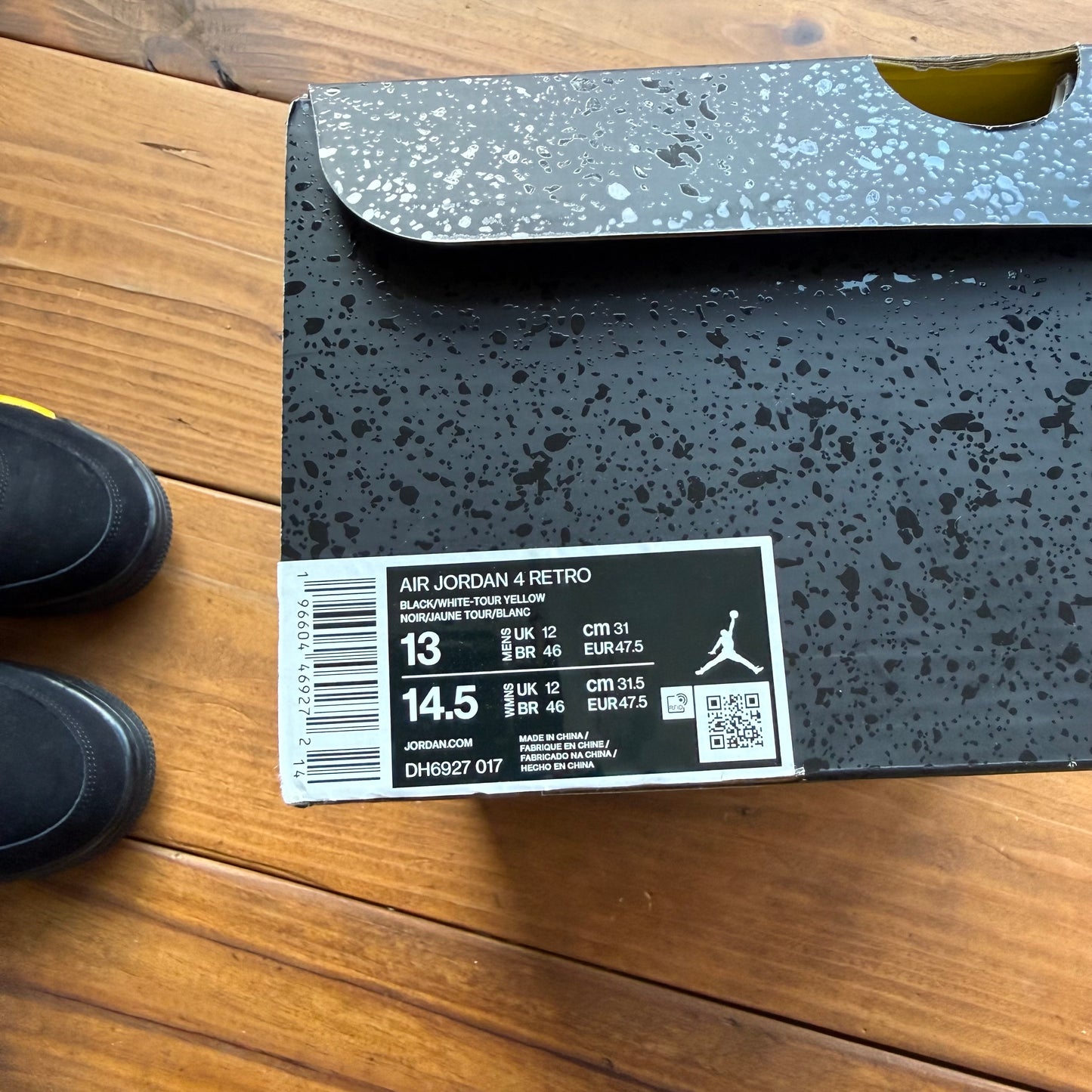 Talla 13 - Jordan 4 Retro 'Thunder' 2023 (Usado)