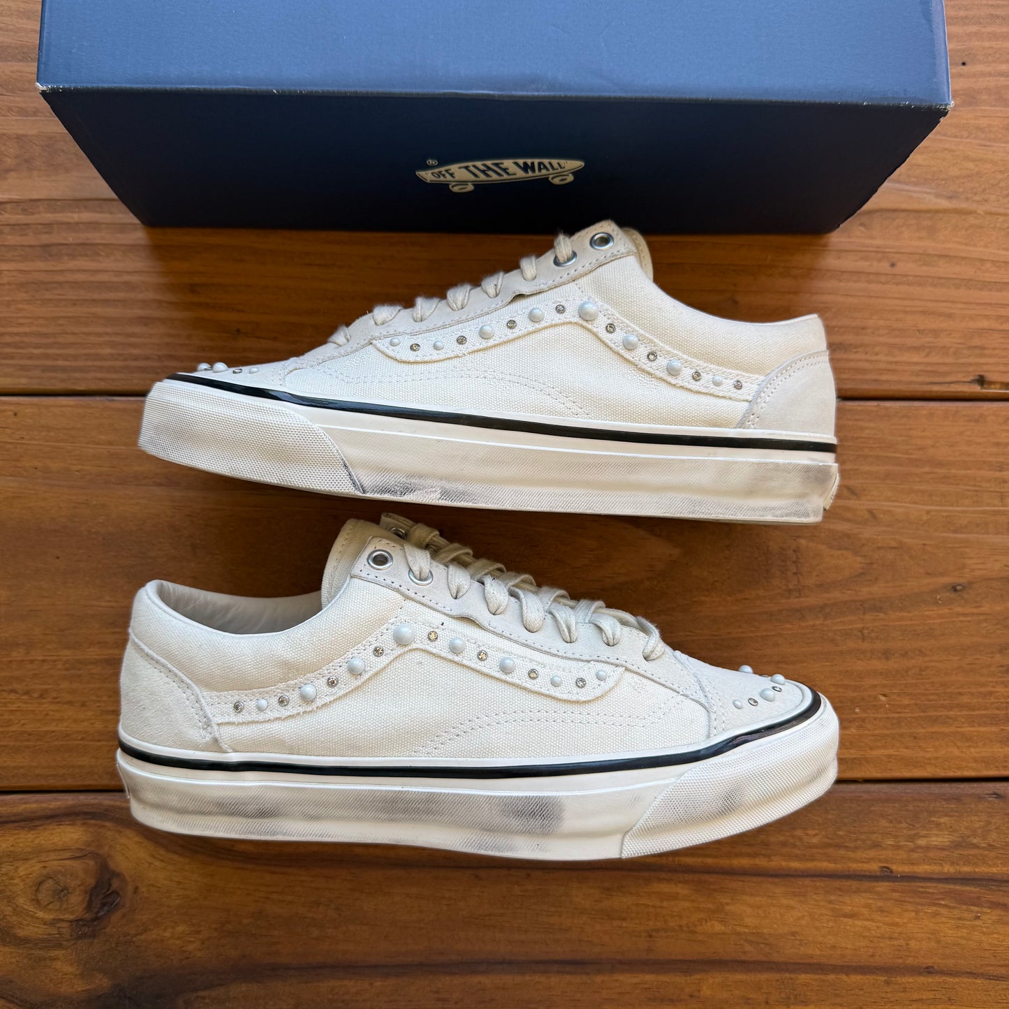 Größe 10 - Vans Old Skool 36 LX 'Pearlized Pack - Marshmallow' (Gebraucht)