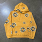 LARGE - Denim Tears x CPFM Cactus Tears Wreath Hoodie Yellow (Used)