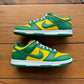 Talla 8.5 - Dunk Low 'Brazil' (Usado/Sin caja)