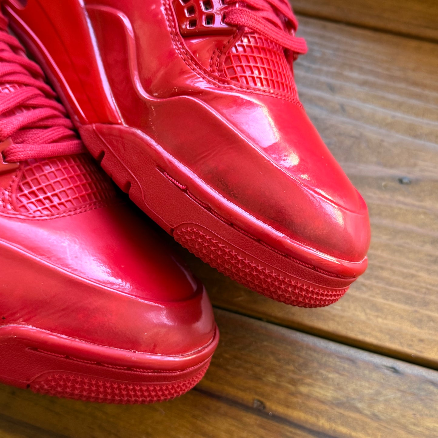 Size 11 - Jordan 4 Retro '11Lab4 - Red' (Used)