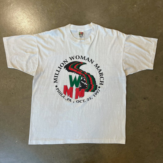 XL - Vintage Million Woman March Tee