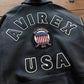 Mediana - Chaqueta de piel Avirex Icon Logo