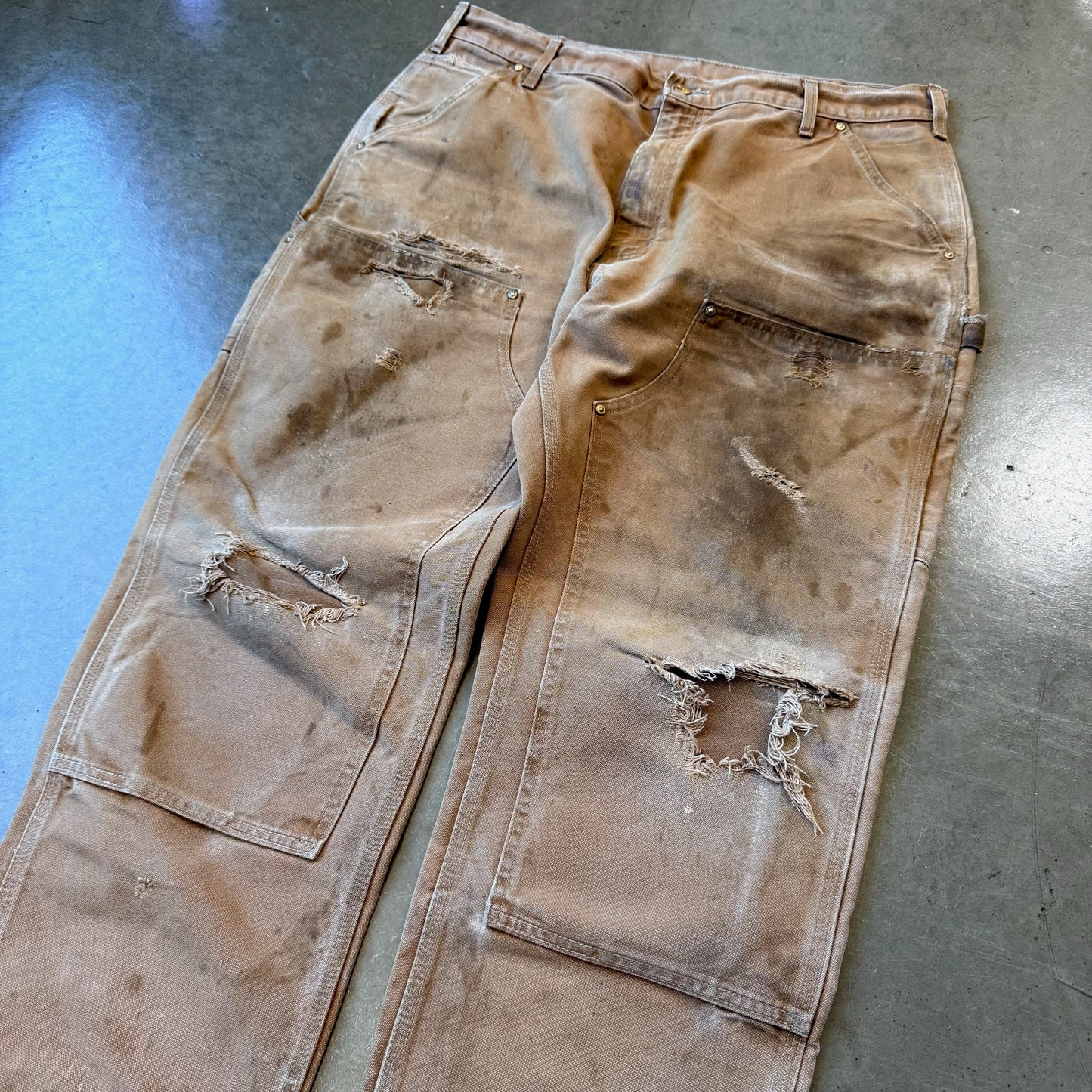 Size 38x30 - Vintage Carhartt Double Knee Pants