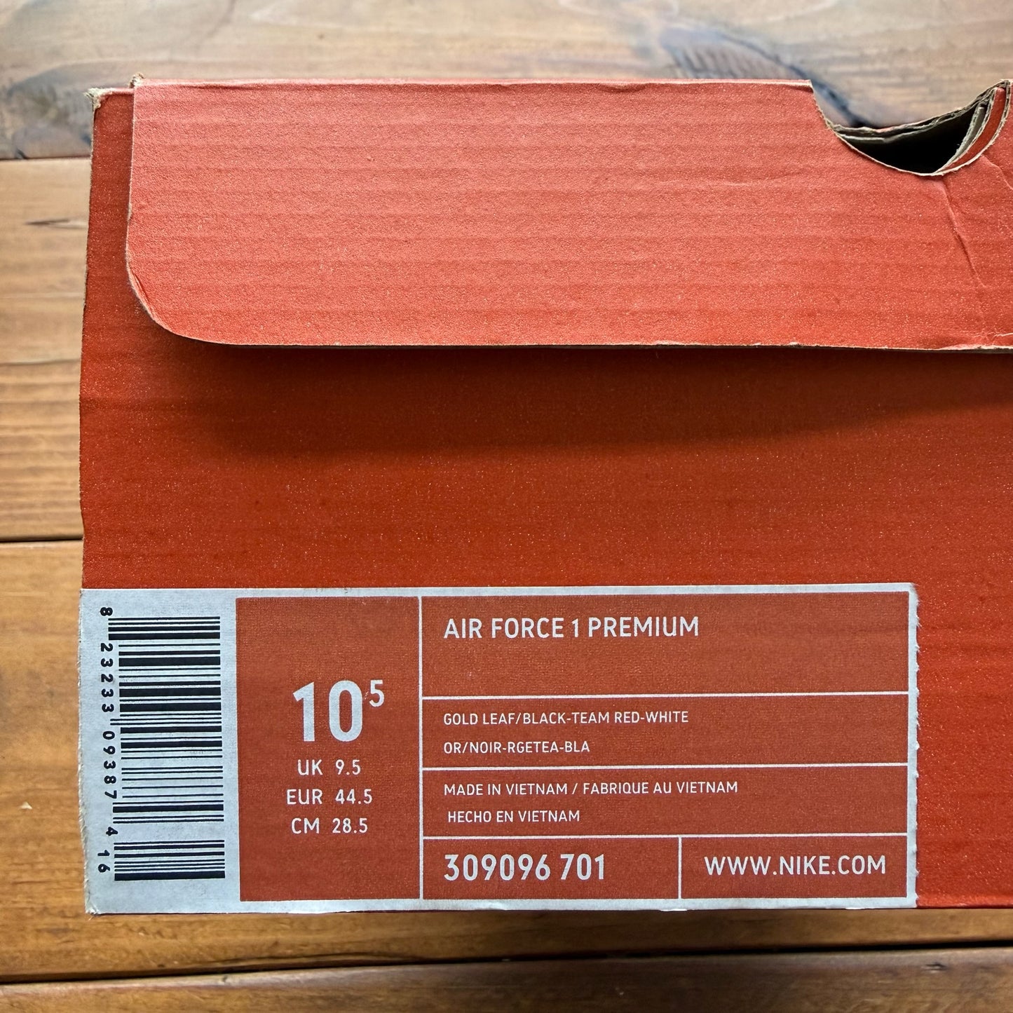 Size 10.5 - Air Force 1 Premium 'Portugal World Cup' (Used)