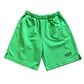 Large - Vetements Oval Logo Shorts 'Neon Green' (Pre-Owned)