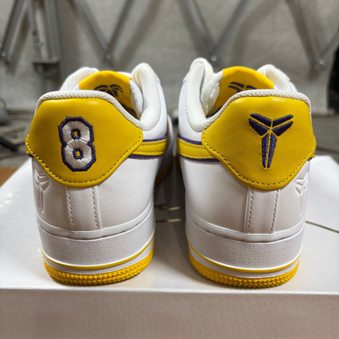 SIZE 6.5 - Kobe Bryant x Air Force 1 Low Retro QS 'Lakers Home' (Used)