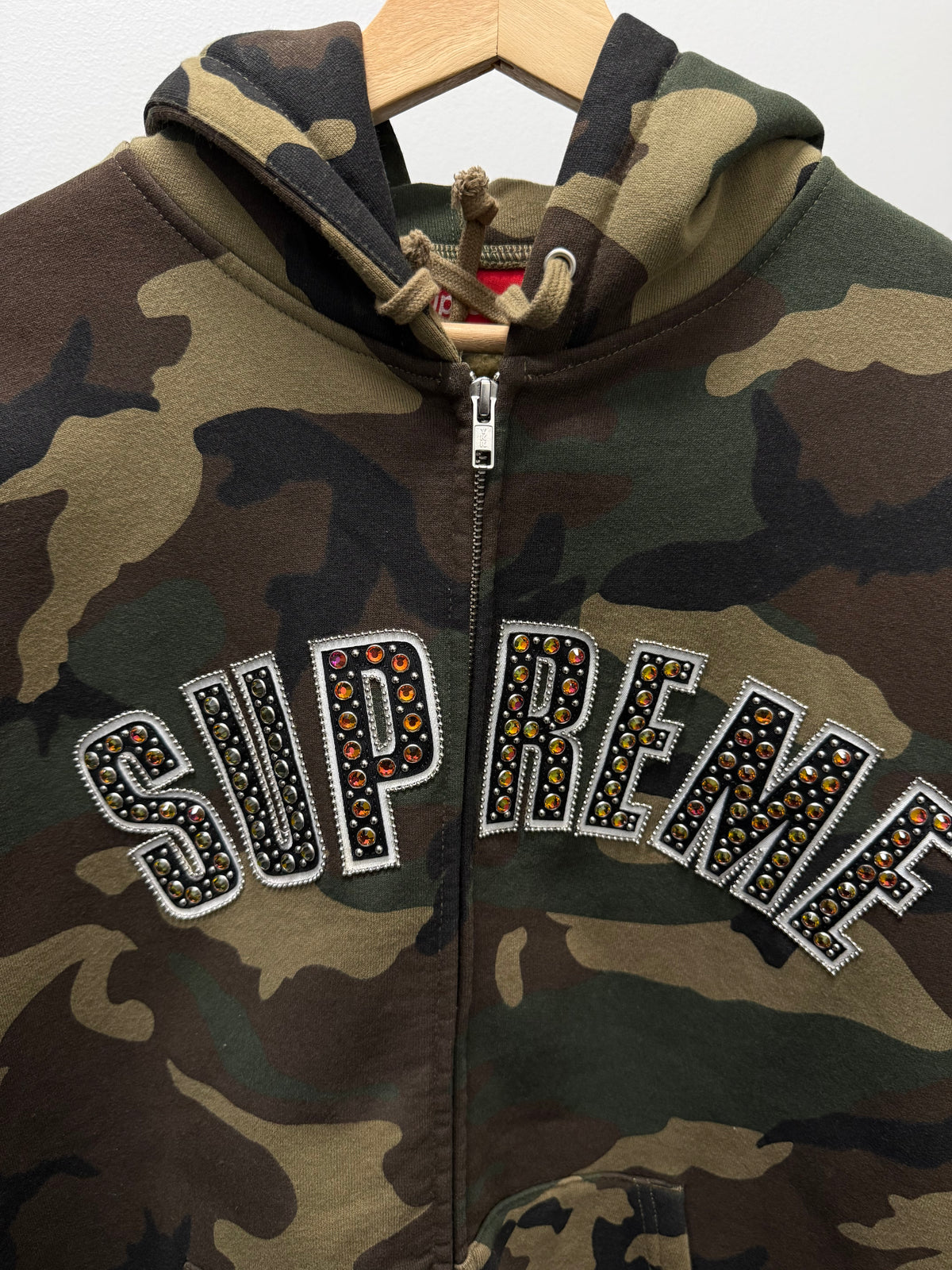 Medium - Supreme®/b.b. Simon® Zip Up Hooded Sweatshirt (Pre-Owned)