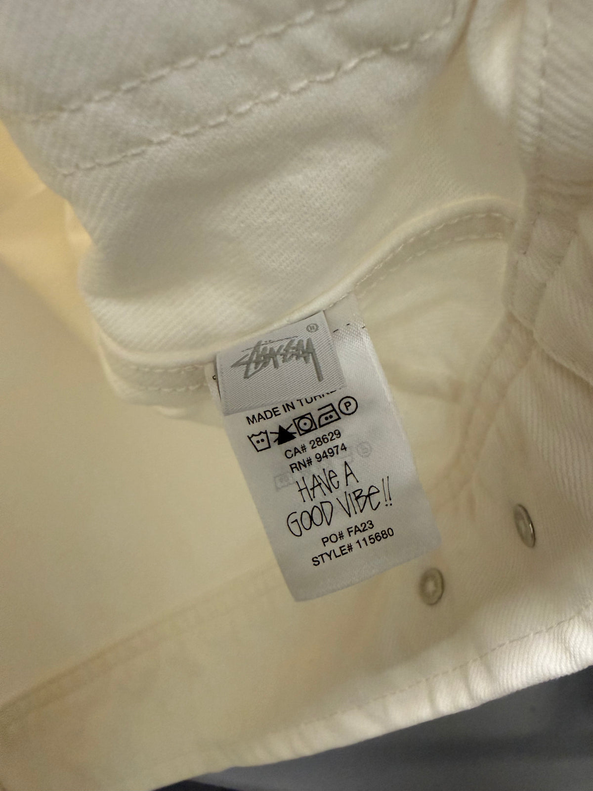 Small - Stussy Overdyed Work Jacket (Pre-Owned)