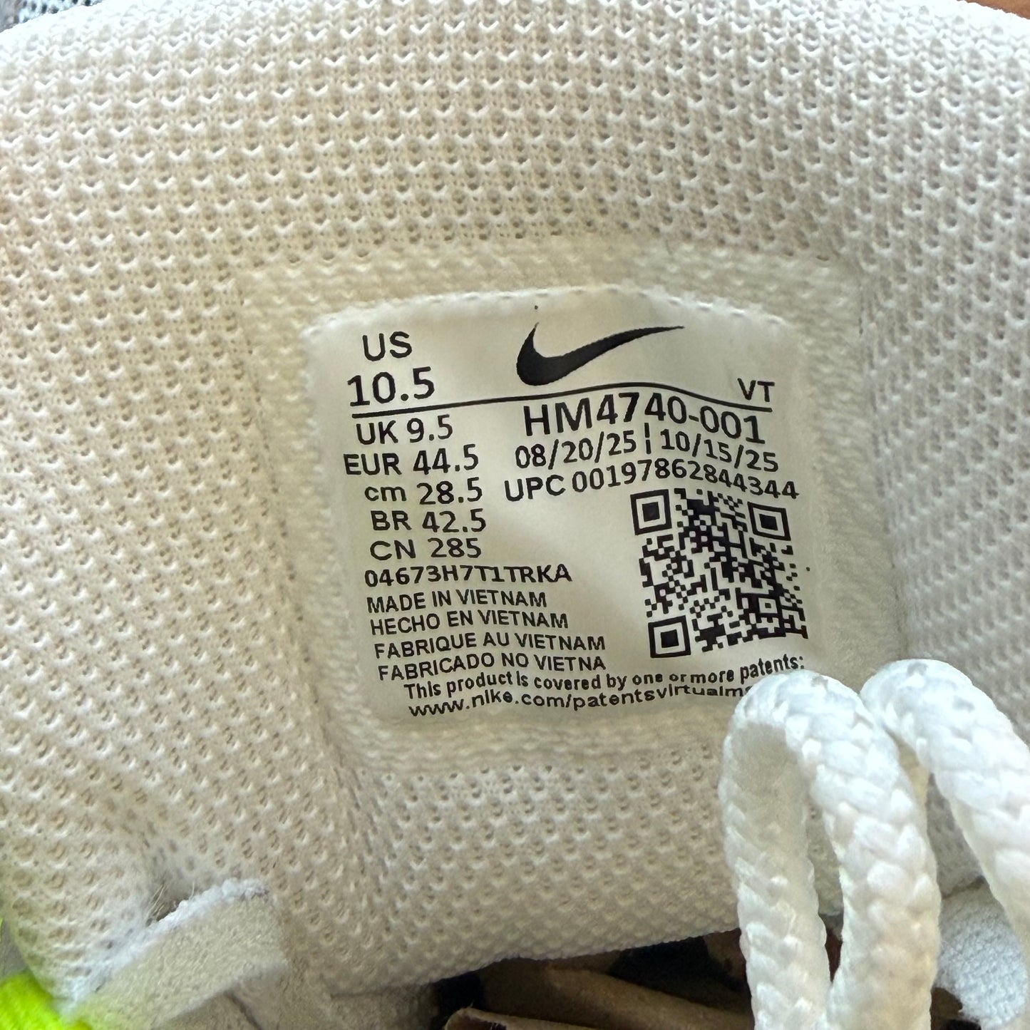 Talla 10.5 - Air Max 95 OG 'Big Bubble - Neon' 2025 / 2026 (Usado)