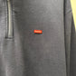 Large - Supreme Small Box Logo Half Zip Pullover 'Navy' (Pre-Owned)