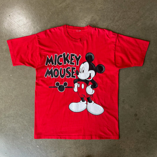 XL - Vintage Mickey Mouse Big Print Tee