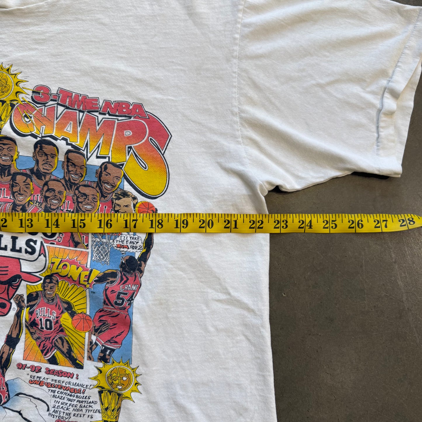 XL - Camiseta vintage campeones del mundo Bulls 1993