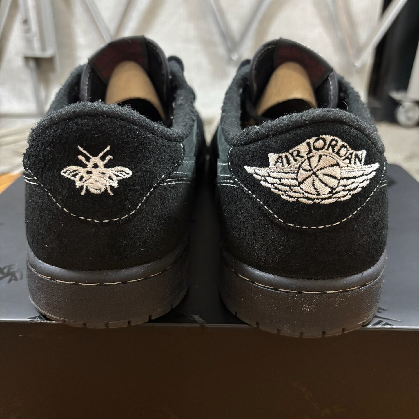 Travis Scott x Jordan 1 Retro Low OG SP 'Black Phantom' (Used)