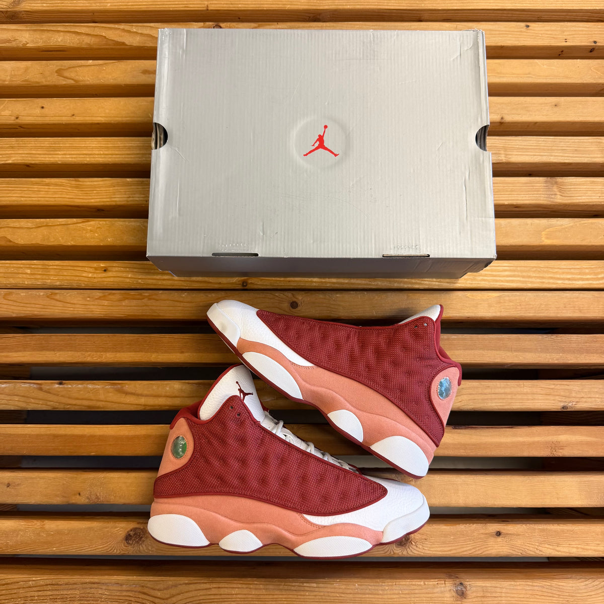 Size 12 - Jordan 13 Retro 'Dune Red' (Used)
