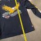 Grande - Camiseta de manga larga "Harley Flame" vintage
