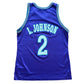 Grande - Camiseta vintage de los Hornets de Larry Johnson de Champion