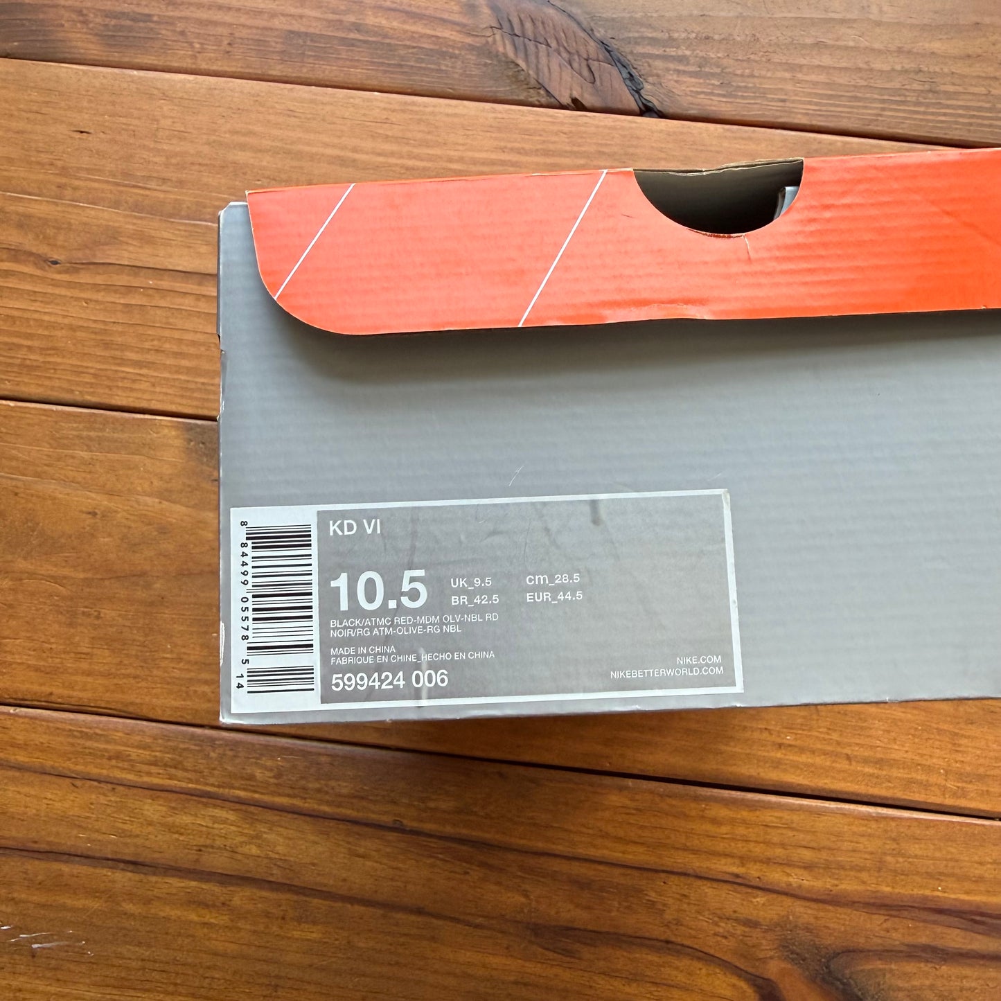 Size 10.5 - KD 6 'Meteorology' (Used)