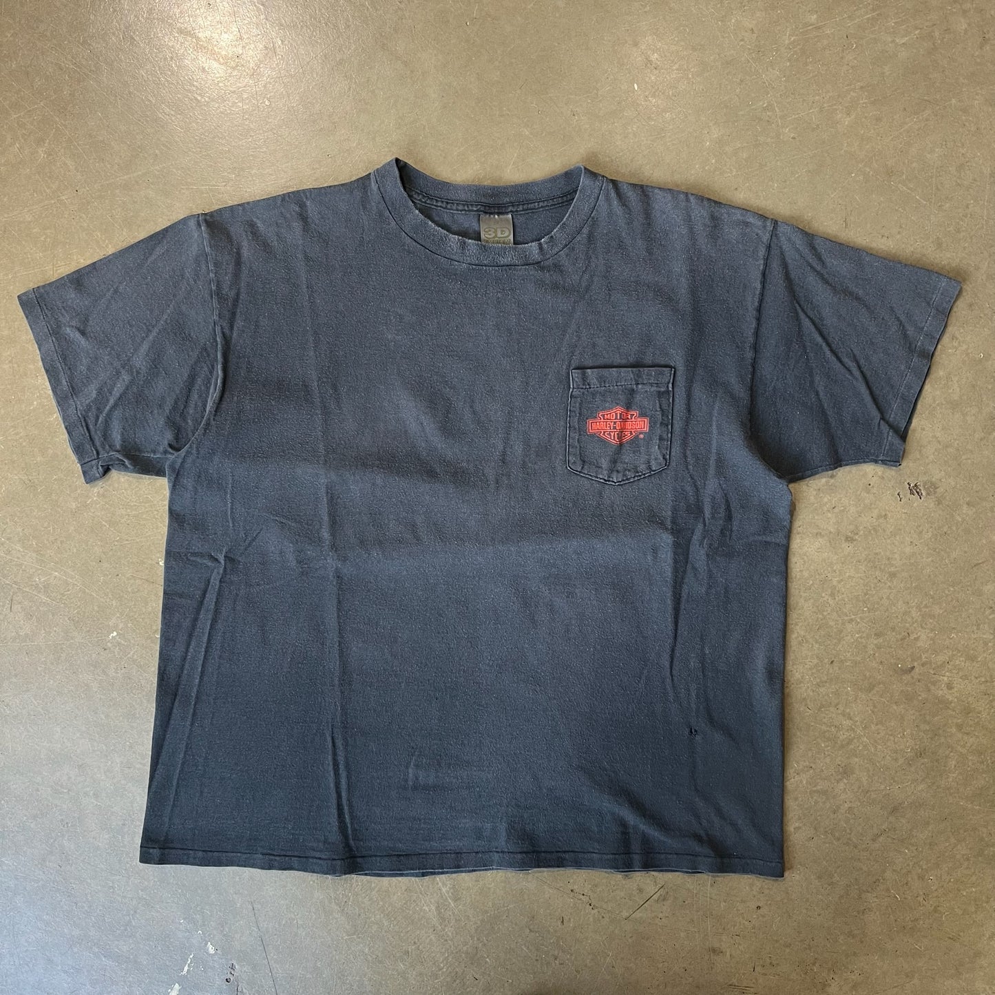 XL - Harley 3D Pocket Tee