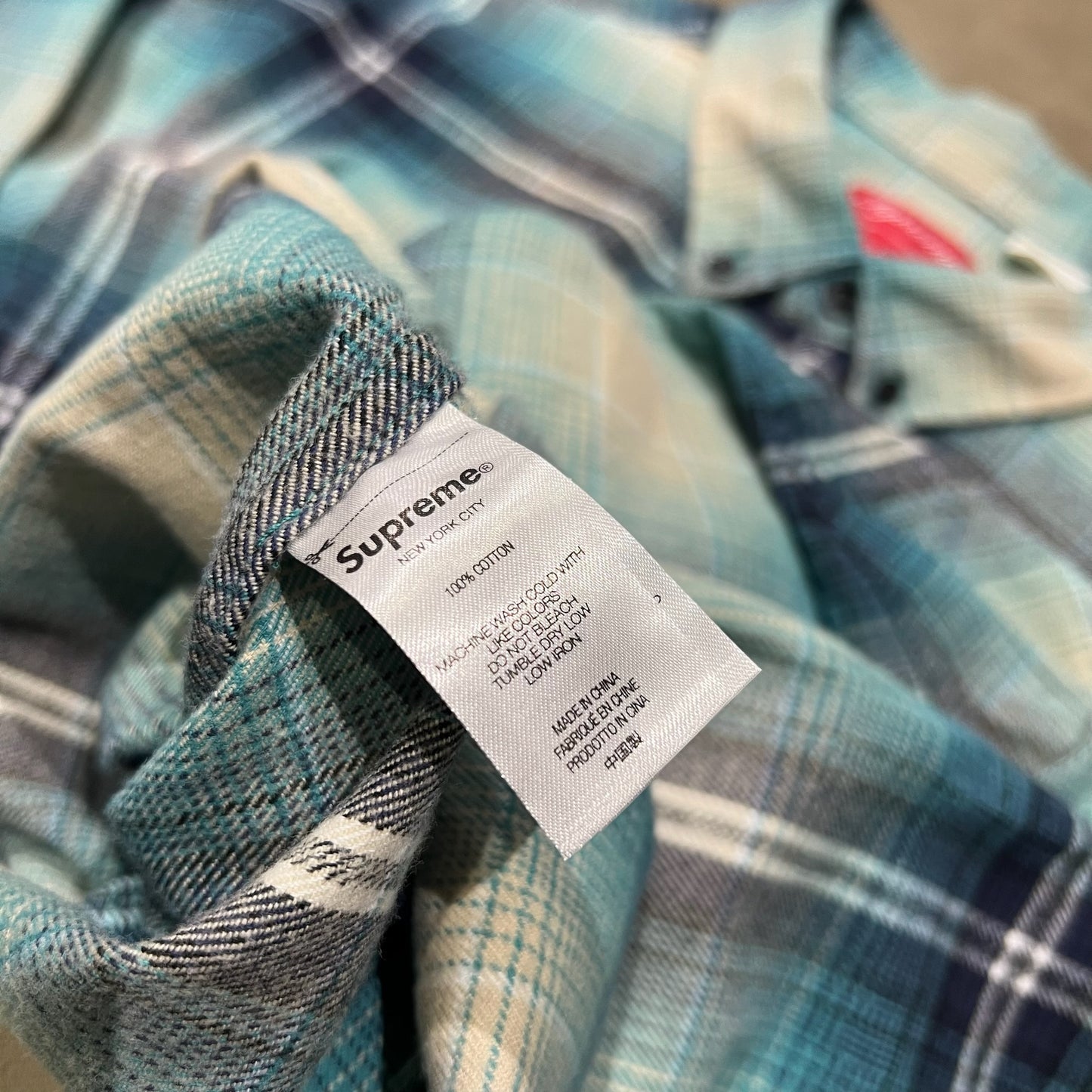 Supreme Flannel Shirt (Used)