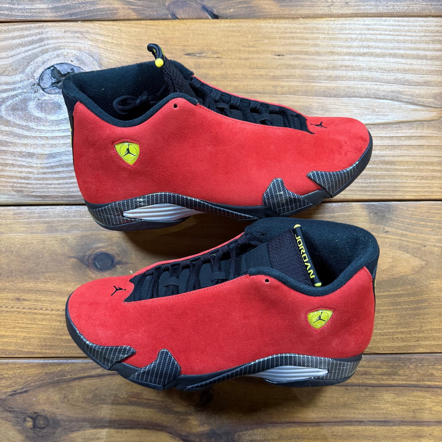 SIZE 12 - Jordan 14 Retro 'Ferrari' 2025 (Used)