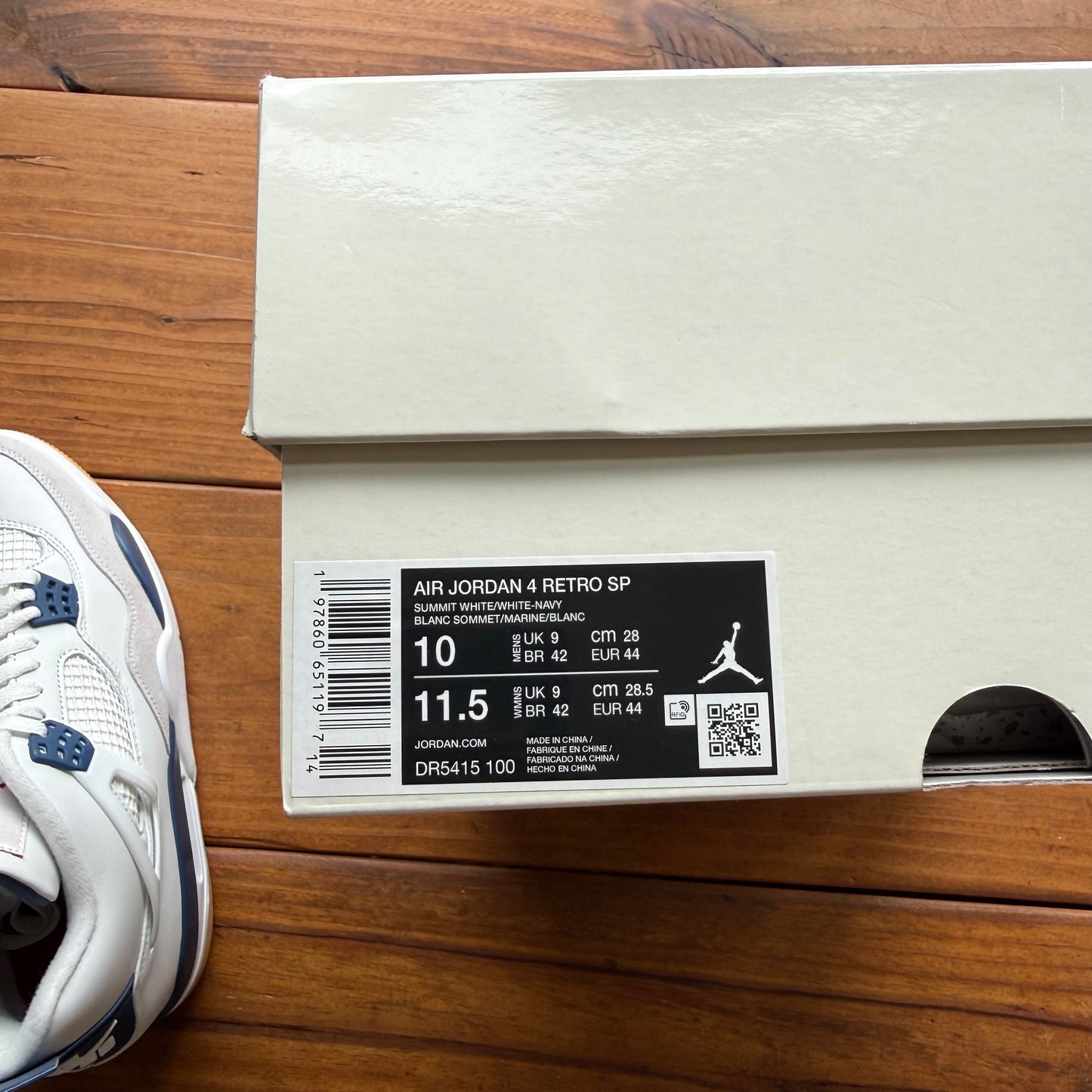 Size 10 - Nike SB x Jordan 4 Retro SP 'Navy' (Used)