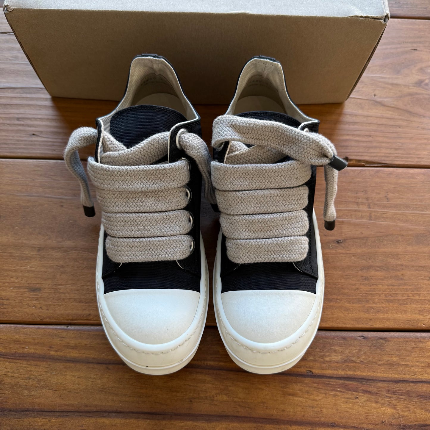 Größe 41 - Rick Owens DRKSHDW Jumbo Lace Low (Gebraucht)