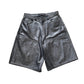 Mittel - Raspberry Hills Leder-Shorts