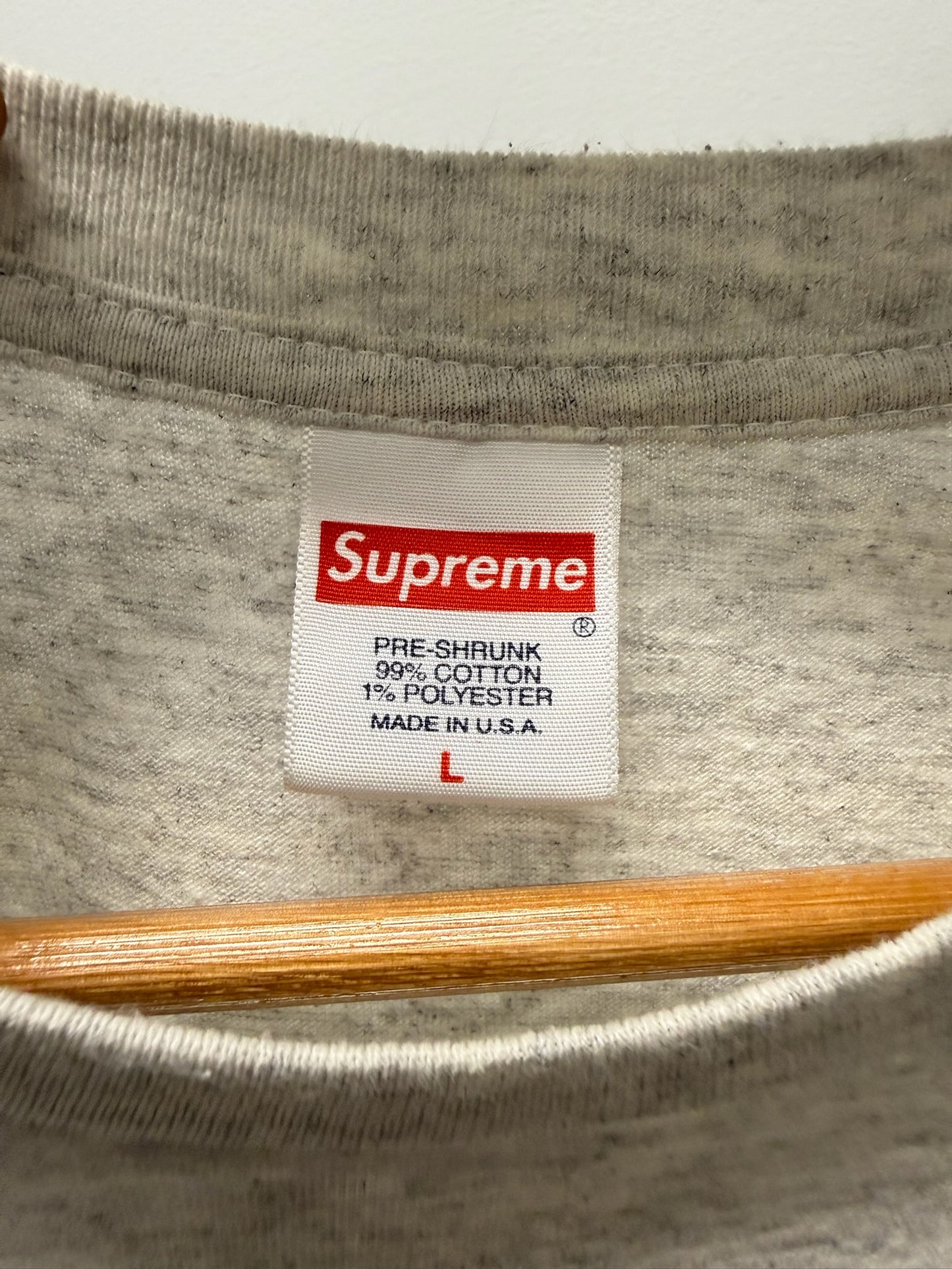Large - Supreme Still Life Tee 'Ash Grey' (Pre-Owned)