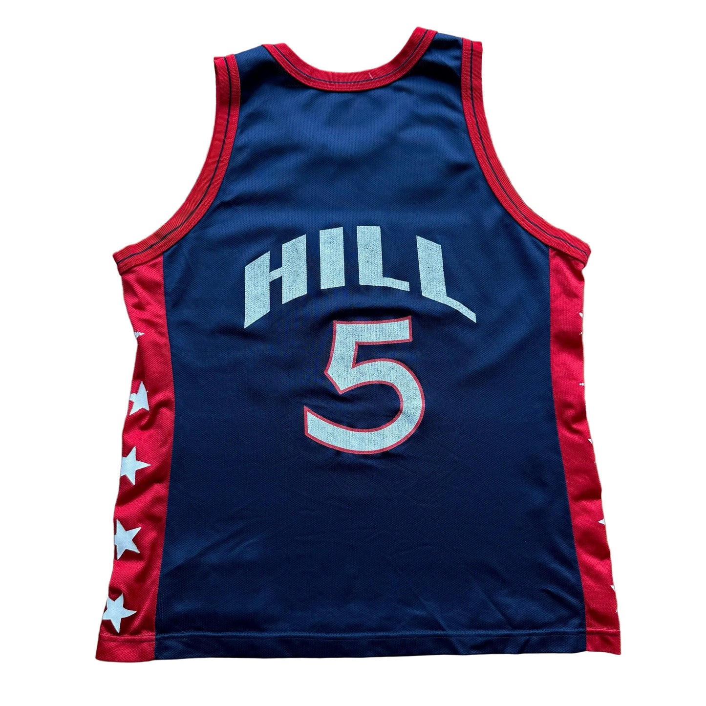 Grande - Camiseta Champion vintage de Grant Hill de la selección de EE. UU.