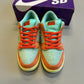 Size 12 - Dunk Low SB 'Orange Emerald Rise' (Used)