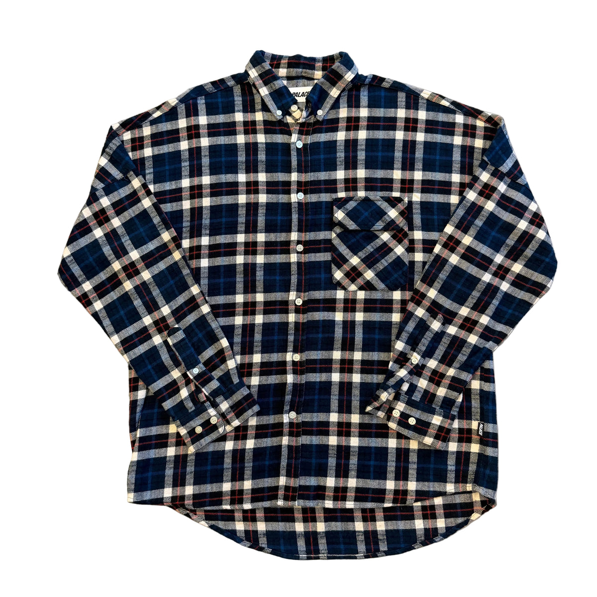 Palace Drop Shoulder Shirt 'Navy' (Pre-Owned) - Large