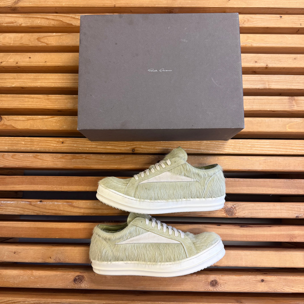 Rick Owens Vintage Sneaks 'Dirty Acid' (Used) - Size 43