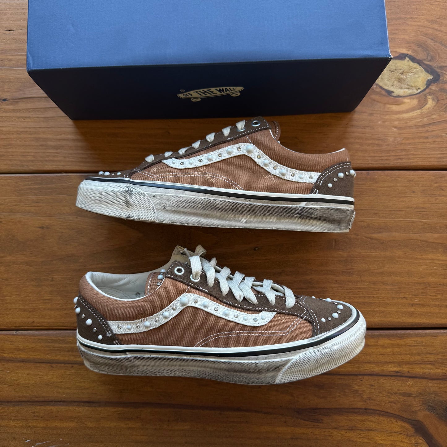 Size 9.5 - Vans Old Skool 36 'Pearlized Pack - Vintage Cocoa Brown' (Used)